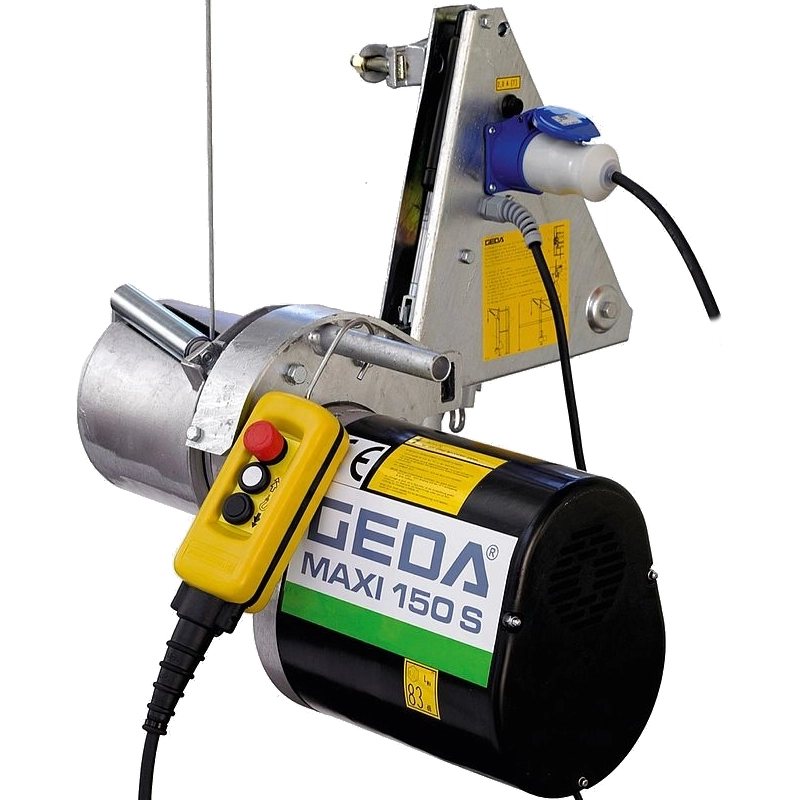фото лебедка электрическая geda maxi 150 s 81 м