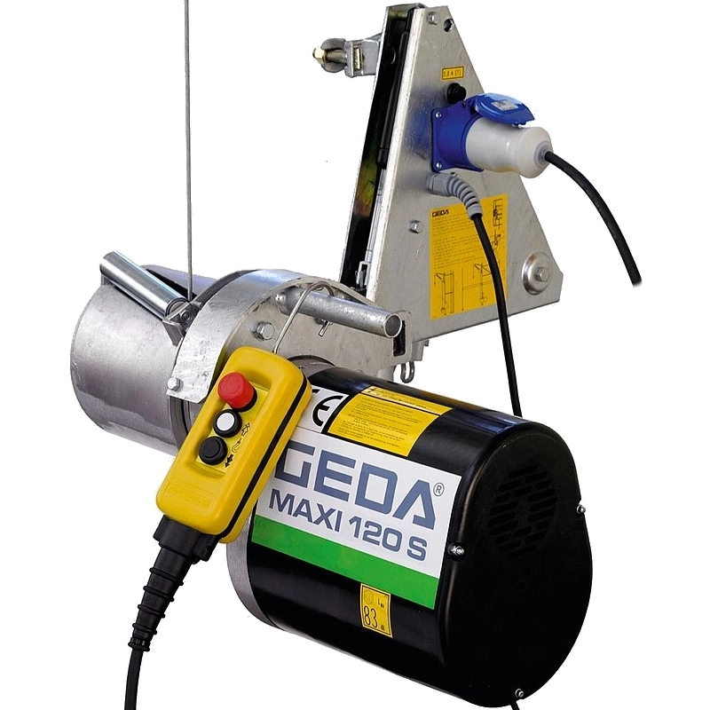 фото лебедка электрическая geda maxi 120 s 81 м