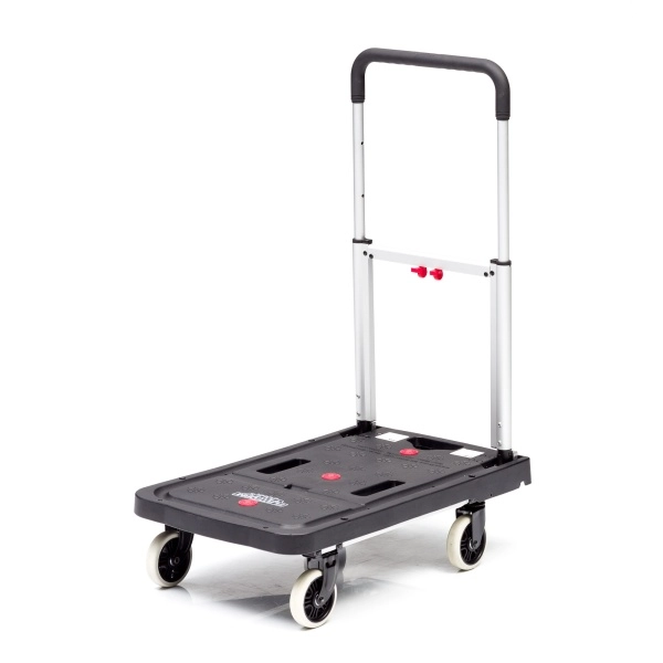 фото тележка платформенная magna cart ff-s складная, алюминий, сталь, пластик, грузоподъемность 137кг