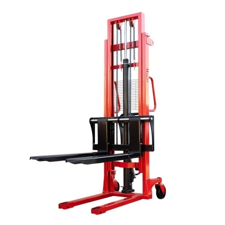 фото ручной гидравлический штабелер oxlift hs1025 2500 мм 1000 кг