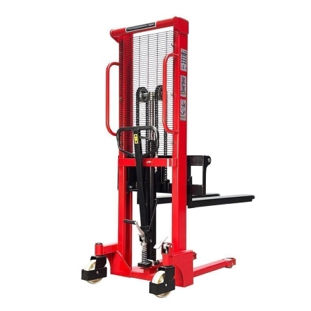 фото ручной гидравлический штабелер oxlift hs1516 1600 мм 1500 кг