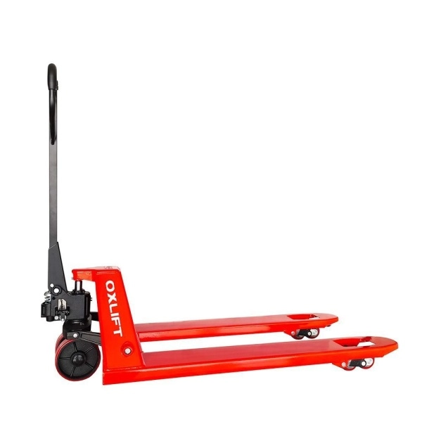 фото ручная гидравлическая тележка oxlift ac25 2500 кг