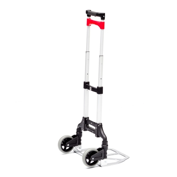 фото тележка ручная magna cart mcx складная, алюминий, сталь, грузоподъемность 68кг