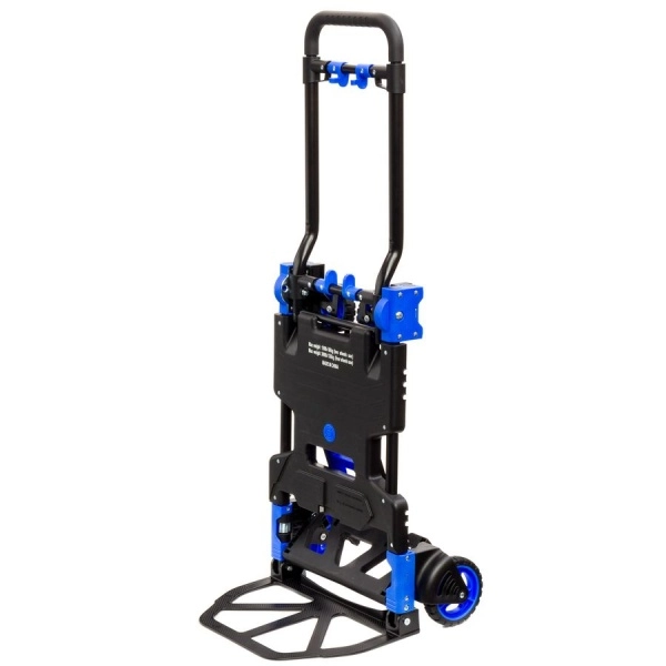 фото тележка трансформер magna cart fw-90tp складная, грузоподъемность 68 кг/136кг
