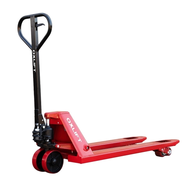 фото ручная гидравлическая тележка oxlift df25 2500 кг