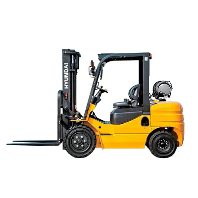 фото погрузчик газово-бензиновый hyundai 30l-7sa 1070 мм (трехсекционная мачта tf480)