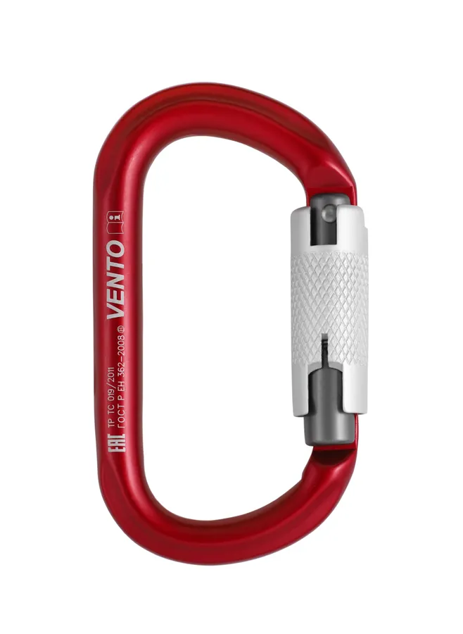 фото карабин vento™ овал автомат с байонетной муфтой keylock, vpro 0043/vnt1043