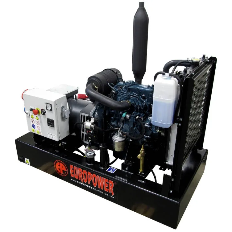Дизельный генератор EUROPOWER EP 9 TDE (двигатель 1500 об/мин)